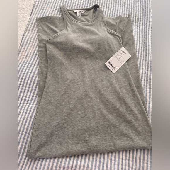 NWT Athleta Signature Rib Maxi Dress - Picture 3 of 4